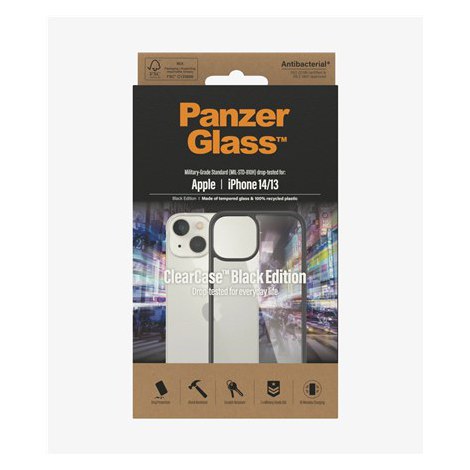PanzerGlass | Back cover for mobile phone | Apple iPhone 14 | Black | Transparent - 2